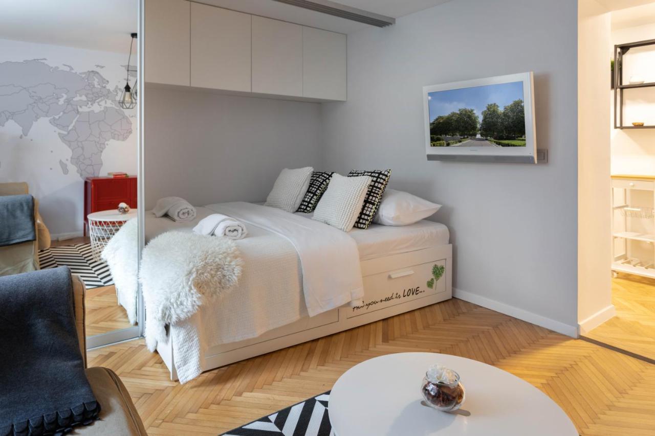 Apartament Modern Studio Near British Square Zagrzeb Zewnętrze zdjęcie