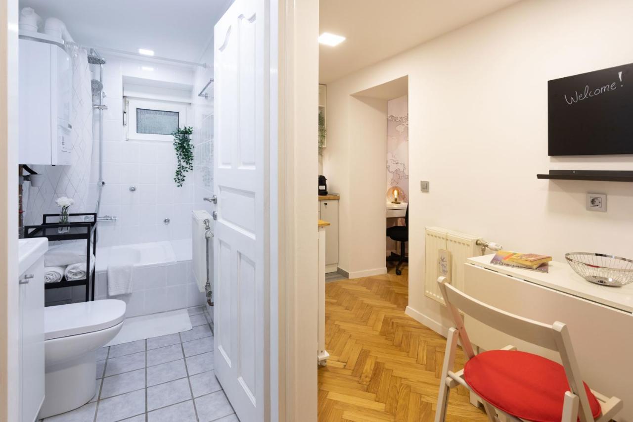 Apartament Modern Studio Near British Square Zagrzeb Zewnętrze zdjęcie
